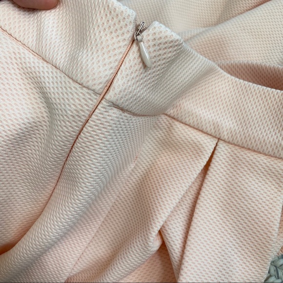 Wayf Pleated Midi Skirt, Blush medium - Picture 9 of 9